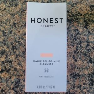 Honest Beauty Magic Gel to Milk Cleanser